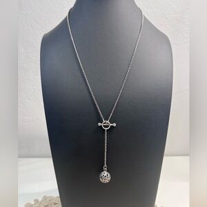 SILPADA ‘Simple Delight’ Sterling Silver Lariat Necklace